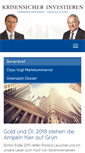 Mobile Screenshot of krisensicherinvestieren.com
